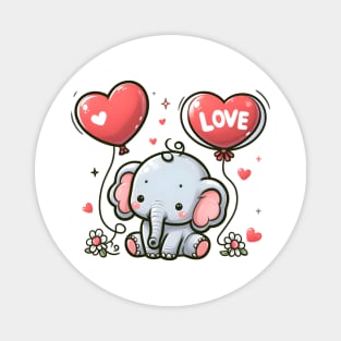 Valentine's Cartoon Delights T-Shirt Magnet